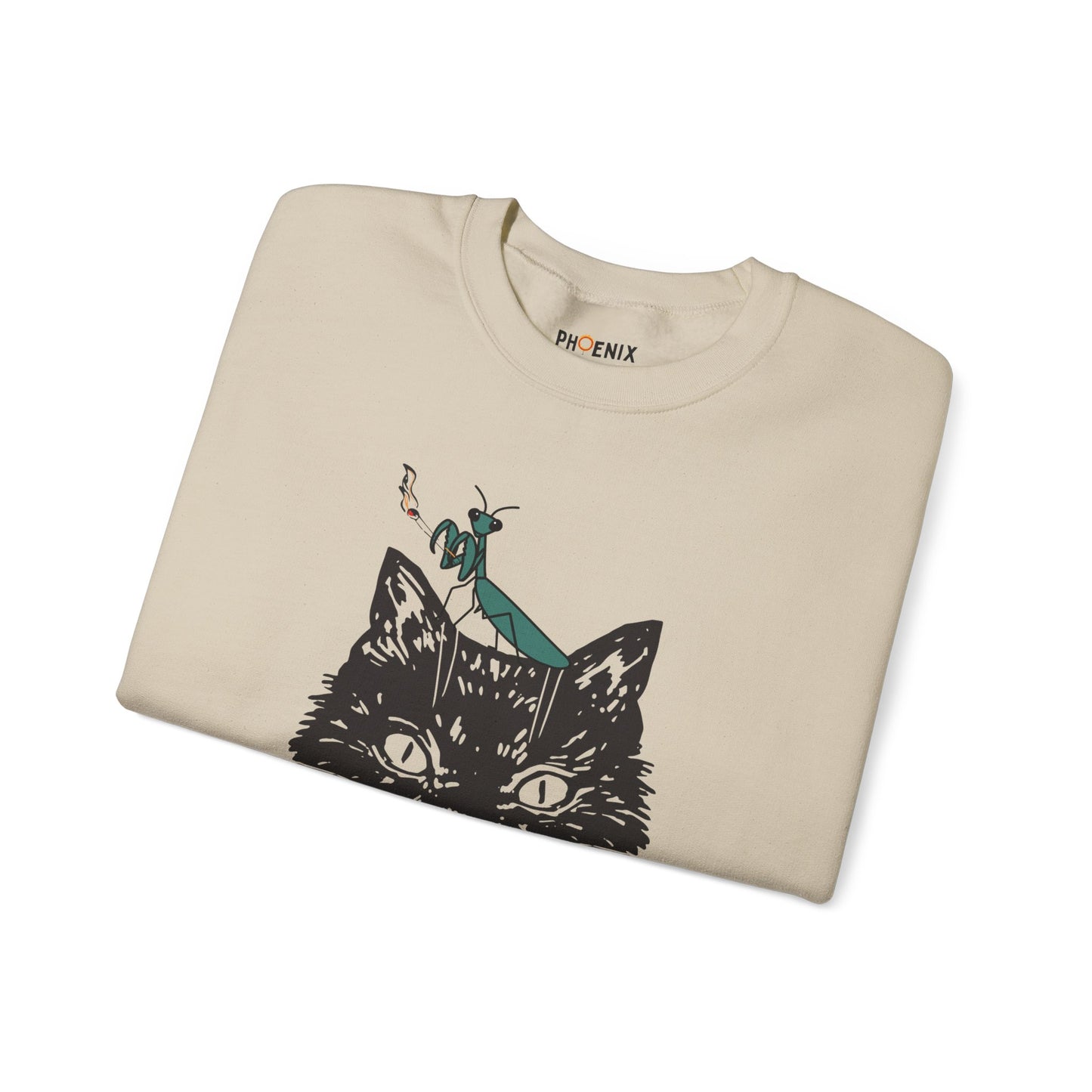 murderous mantis - crewneck sweatshirt