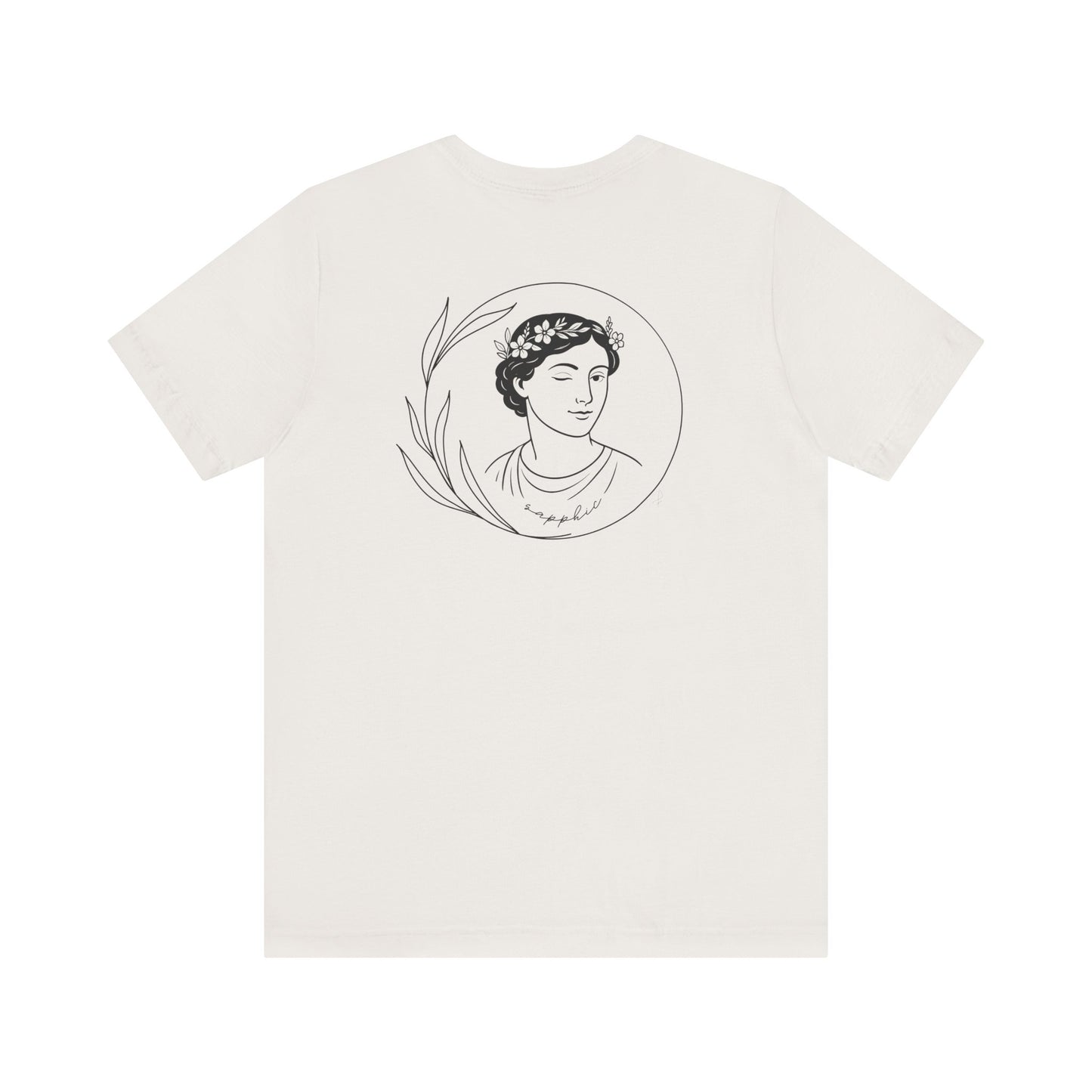 sapphic wink - graphic tee