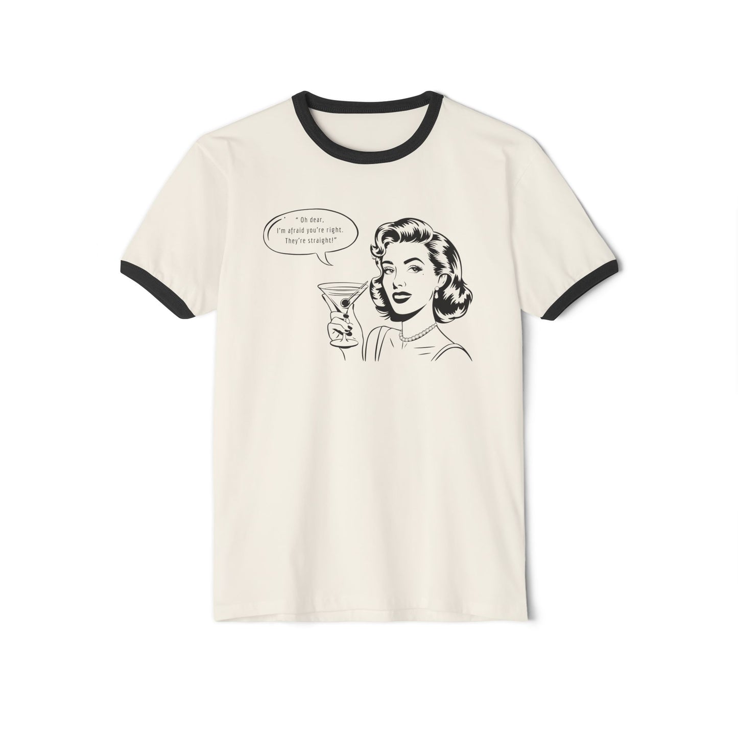 "Oh dear"- Cotton Ringer T-Shirt