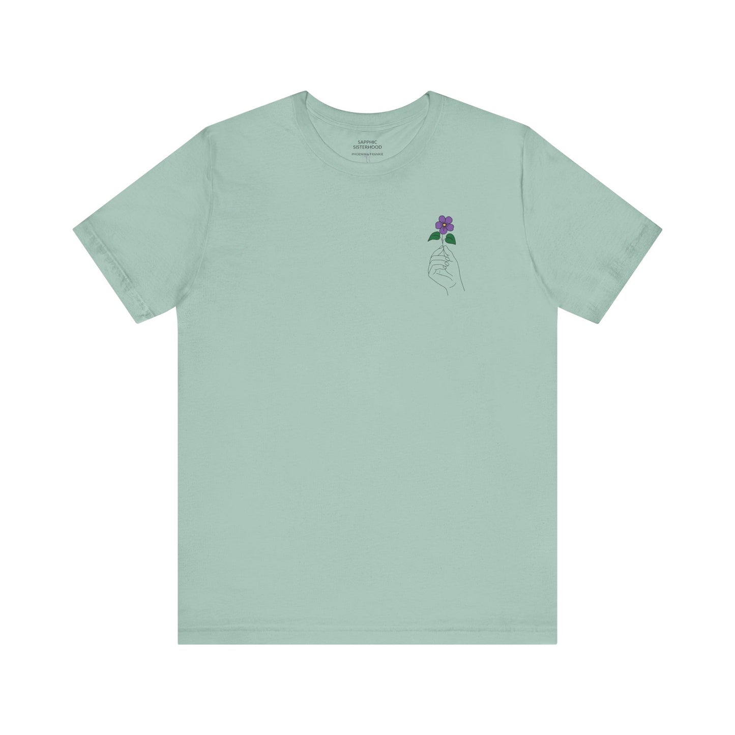 sapphic wink - graphic tee