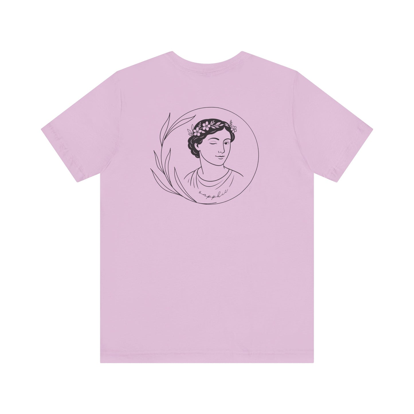sapphic wink - graphic tee