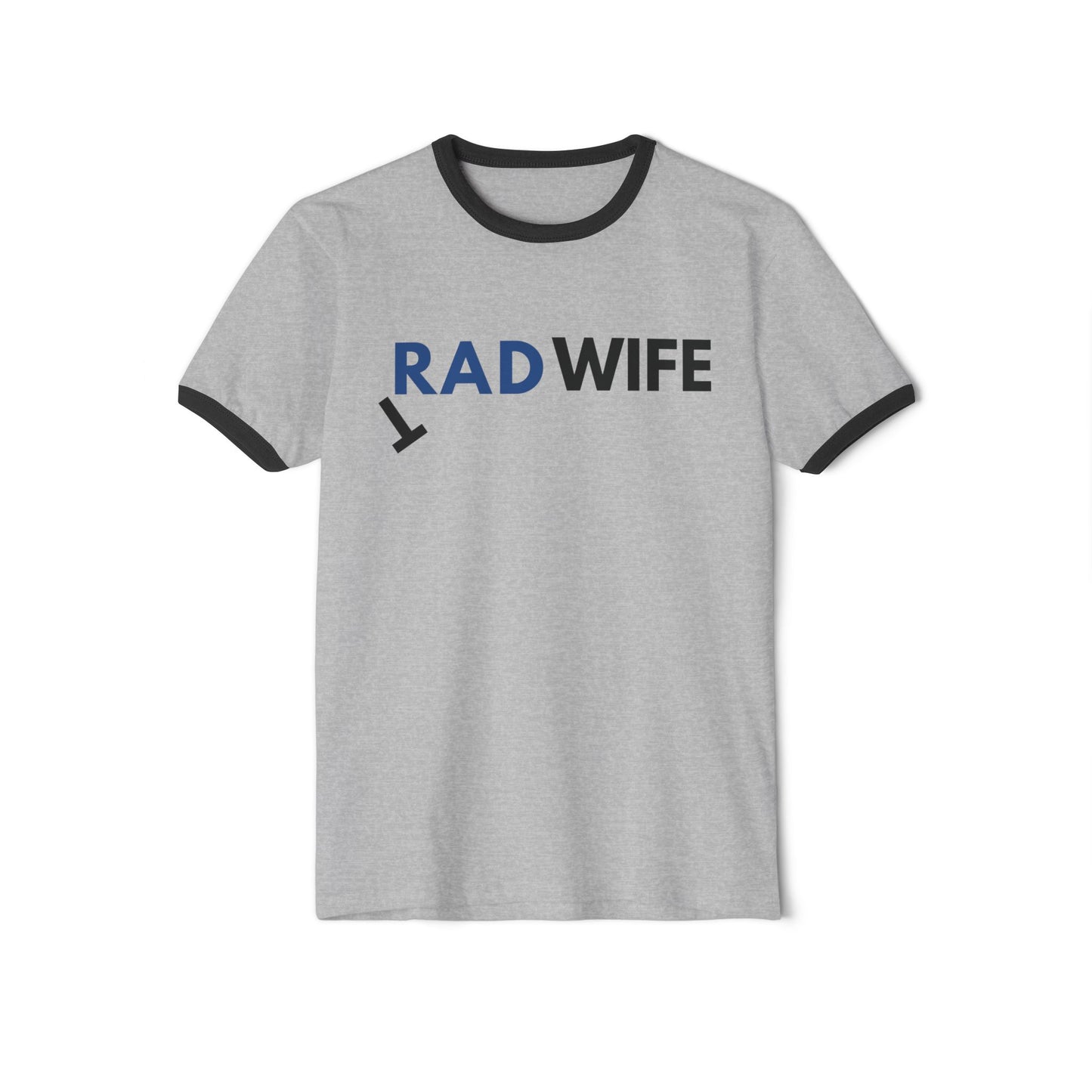"RAD WIFE" - Cotton Ringer T-Shirt