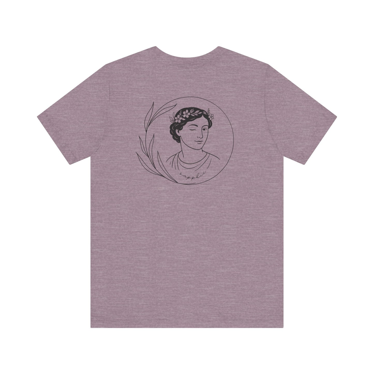 sapphic wink - graphic tee