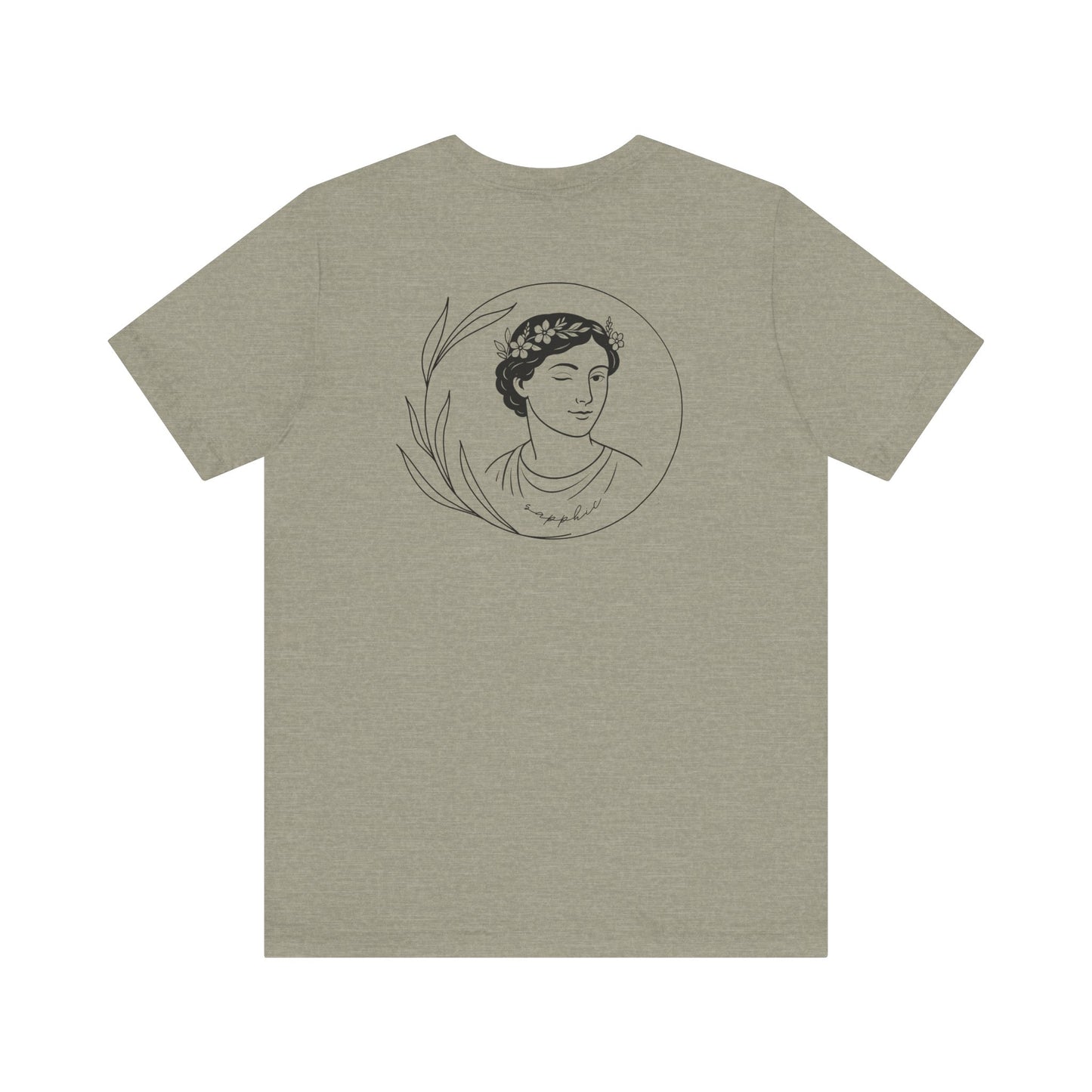 sapphic wink - graphic tee