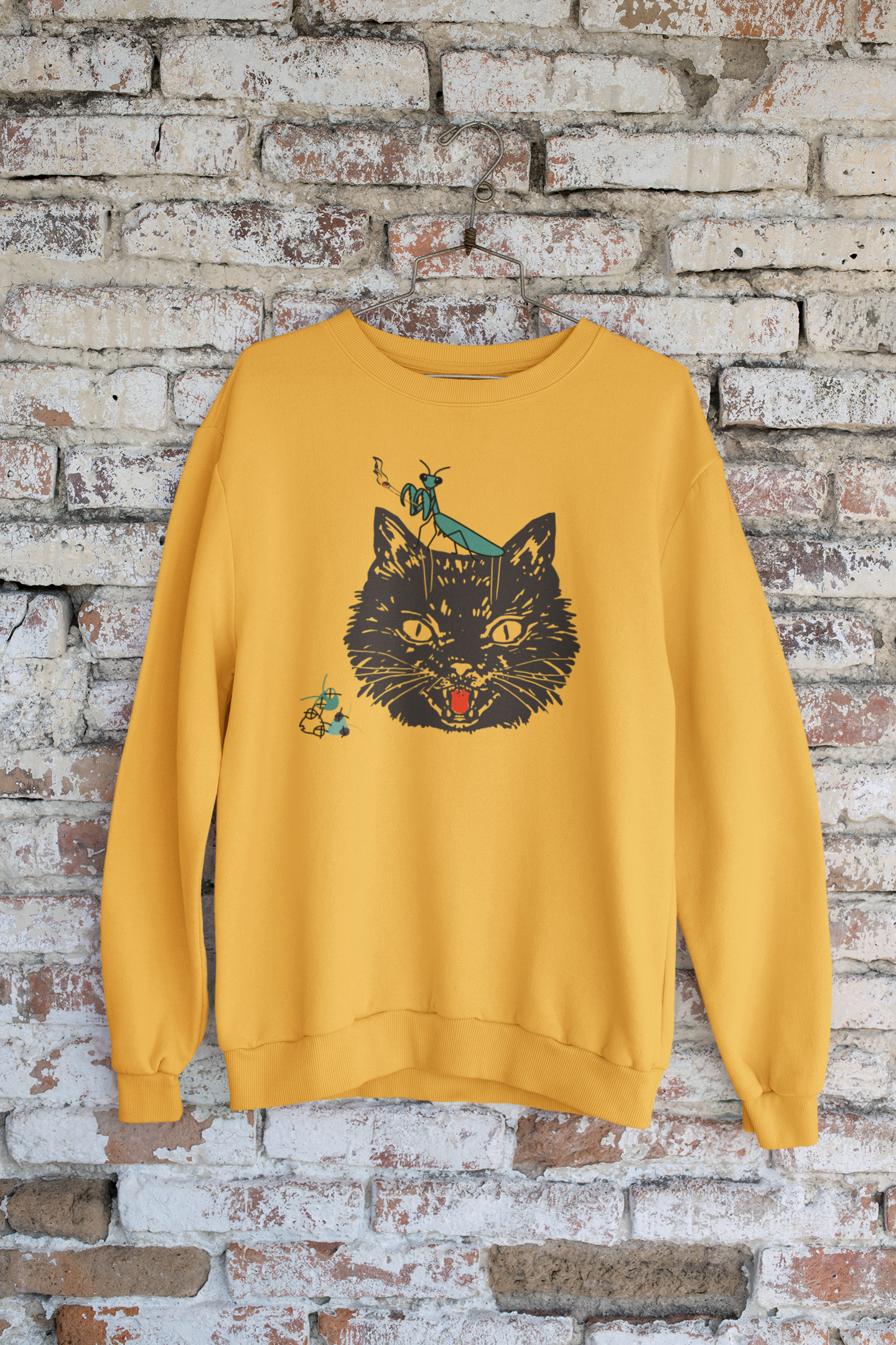 murderous mantis - crewneck sweatshirt