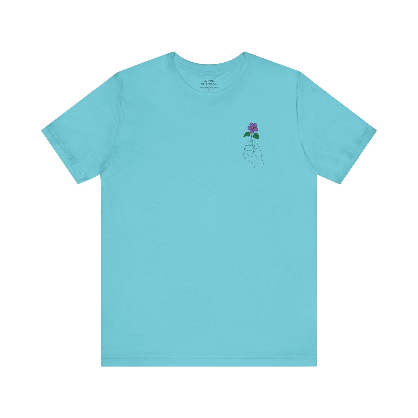 sapphic wink - graphic tee
