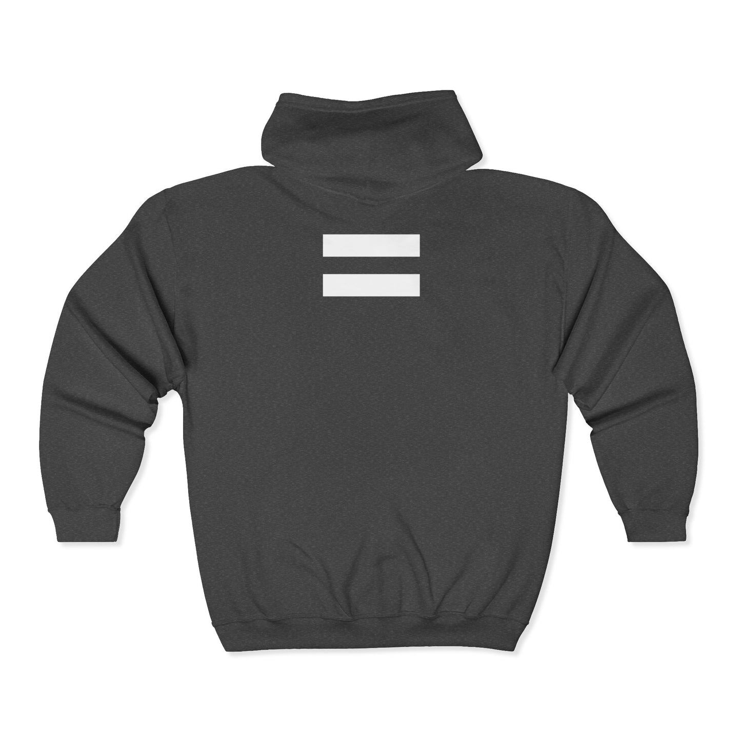 hate won't make me straight - full zip hoodie