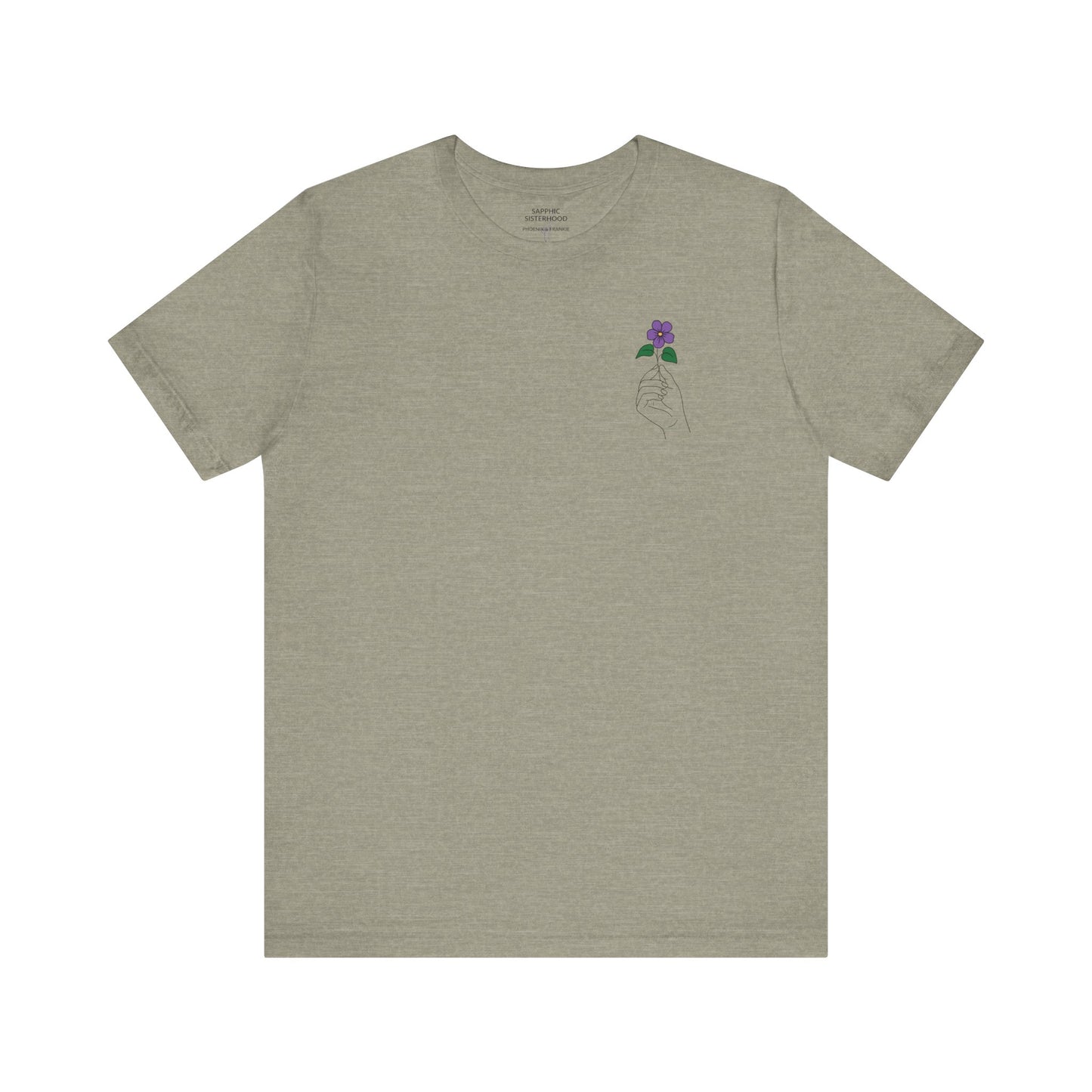 sapphic wink - graphic tee