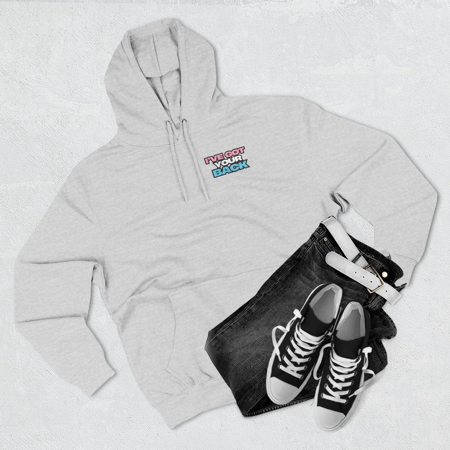i've got your back (proud ally) - hooded sweatshirt