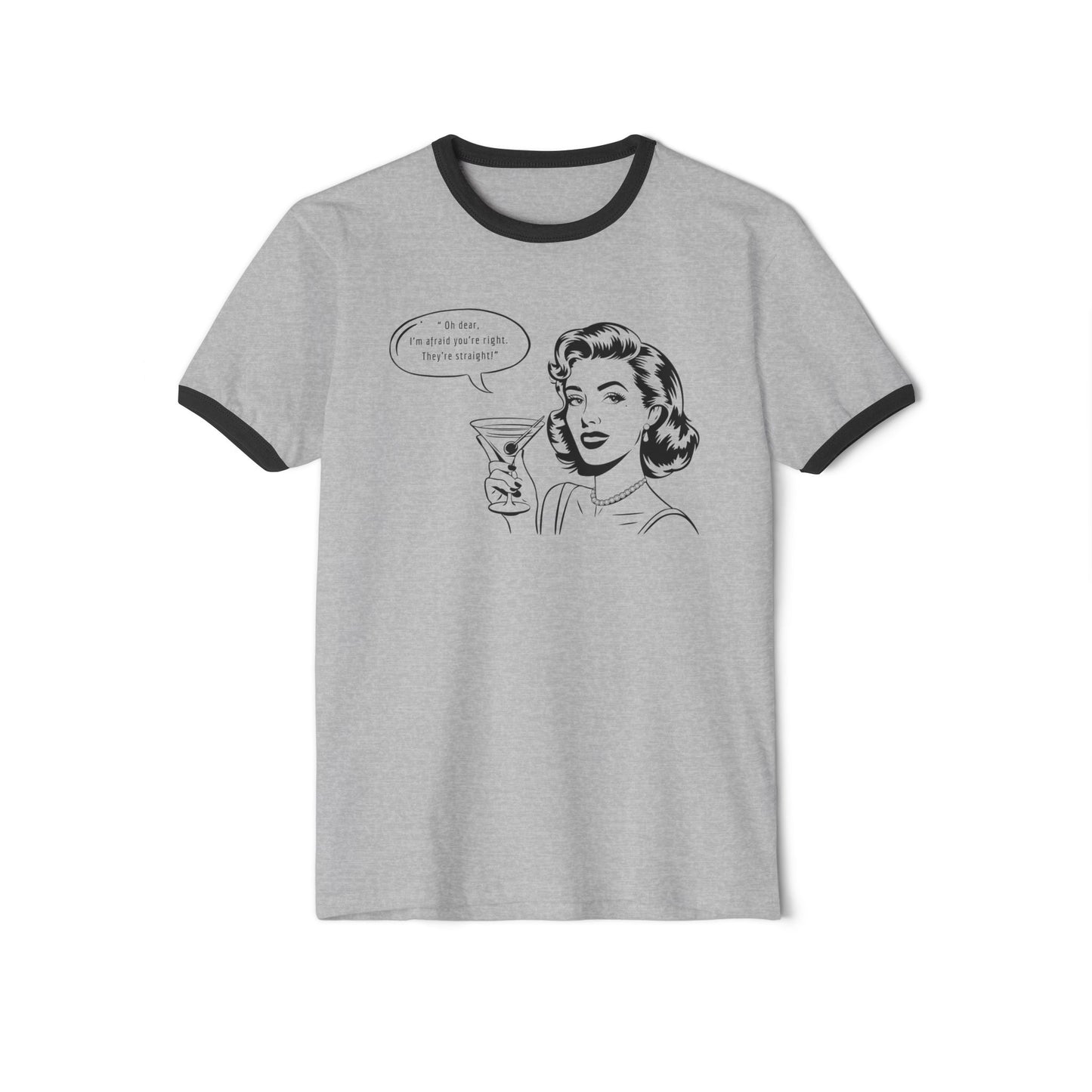 "Oh dear"- Cotton Ringer T-Shirt