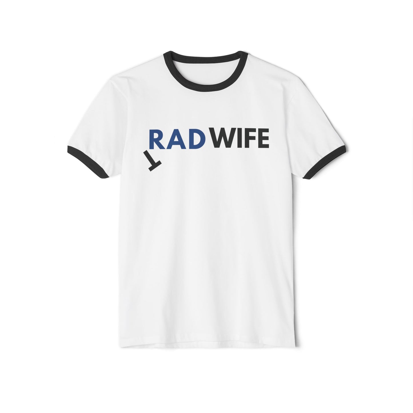 "RAD WIFE" - Cotton Ringer T-Shirt