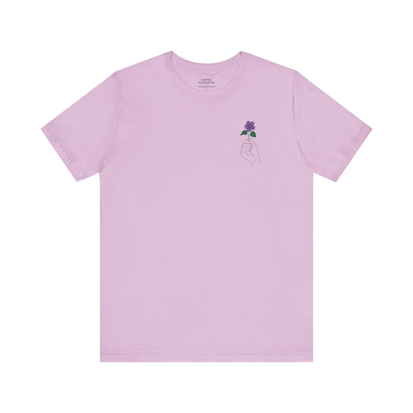 sapphic wink - graphic tee