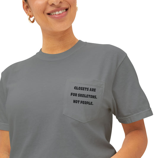 Skeletons - Pocket T-Shirt