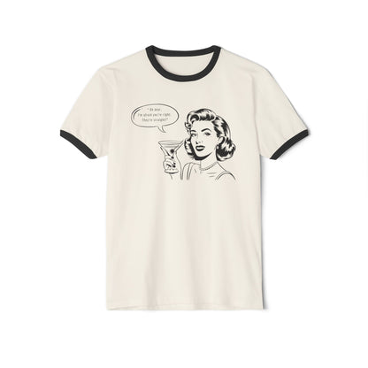 "Oh dear"- Cotton Ringer T-Shirt