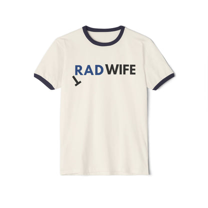 "RAD WIFE" - Cotton Ringer T-Shirt