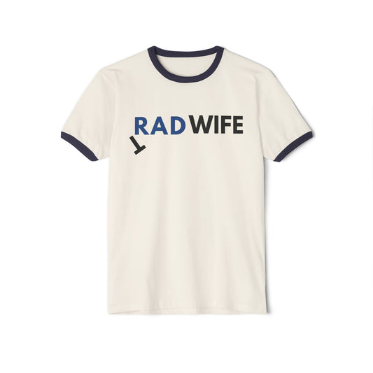 "RAD WIFE" - Cotton Ringer T-Shirt