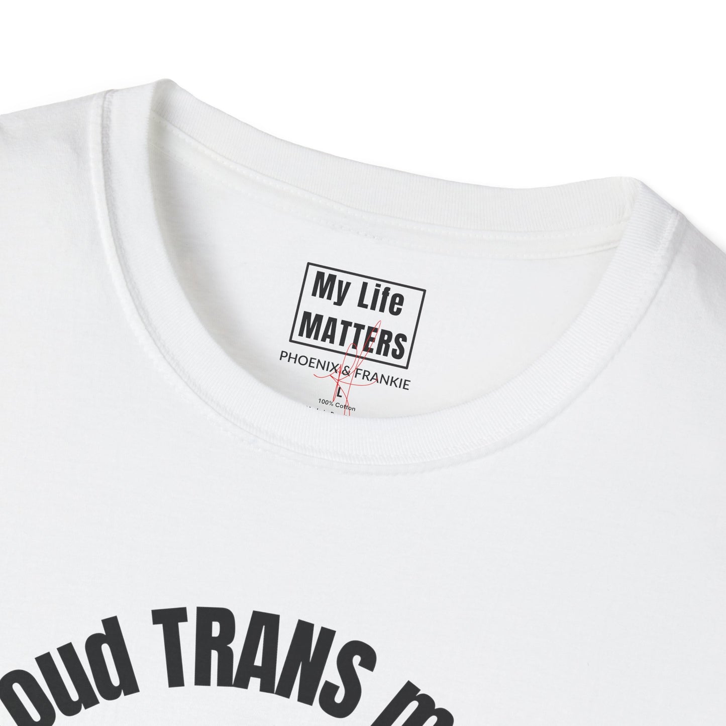 "Proud Trans Mouse"-T-Shirt