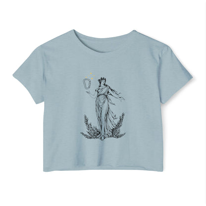 Sapphic vibes - Crop T-shirt