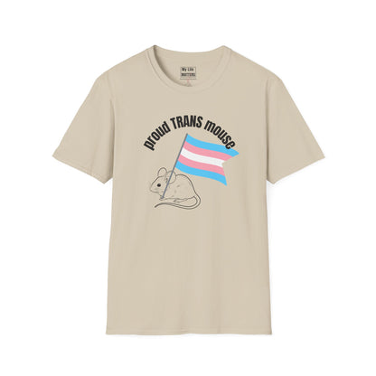 "Proud Trans Mouse"-T-Shirt