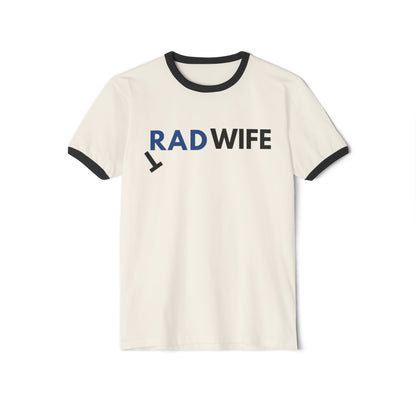 "RAD WIFE" - Cotton Ringer T-Shirt