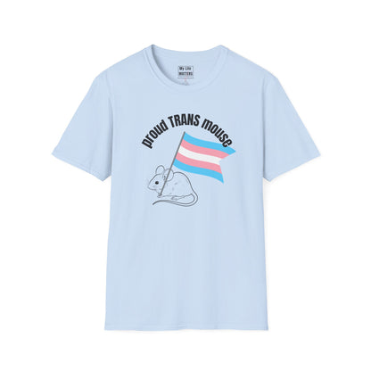 "Proud Trans Mouse"-T-Shirt