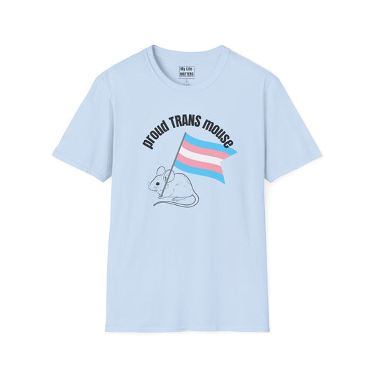 "Proud Trans Mouse"-T-Shirt