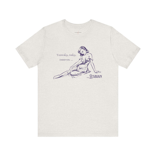 Vintage Lesbian Quote -T-Shirt