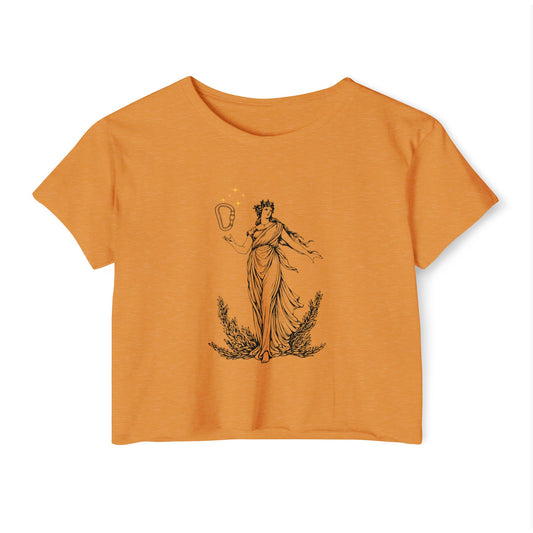 Sapphic vibes - Crop T-shirt