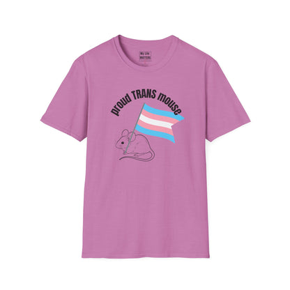 "Proud Trans Mouse"-T-Shirt