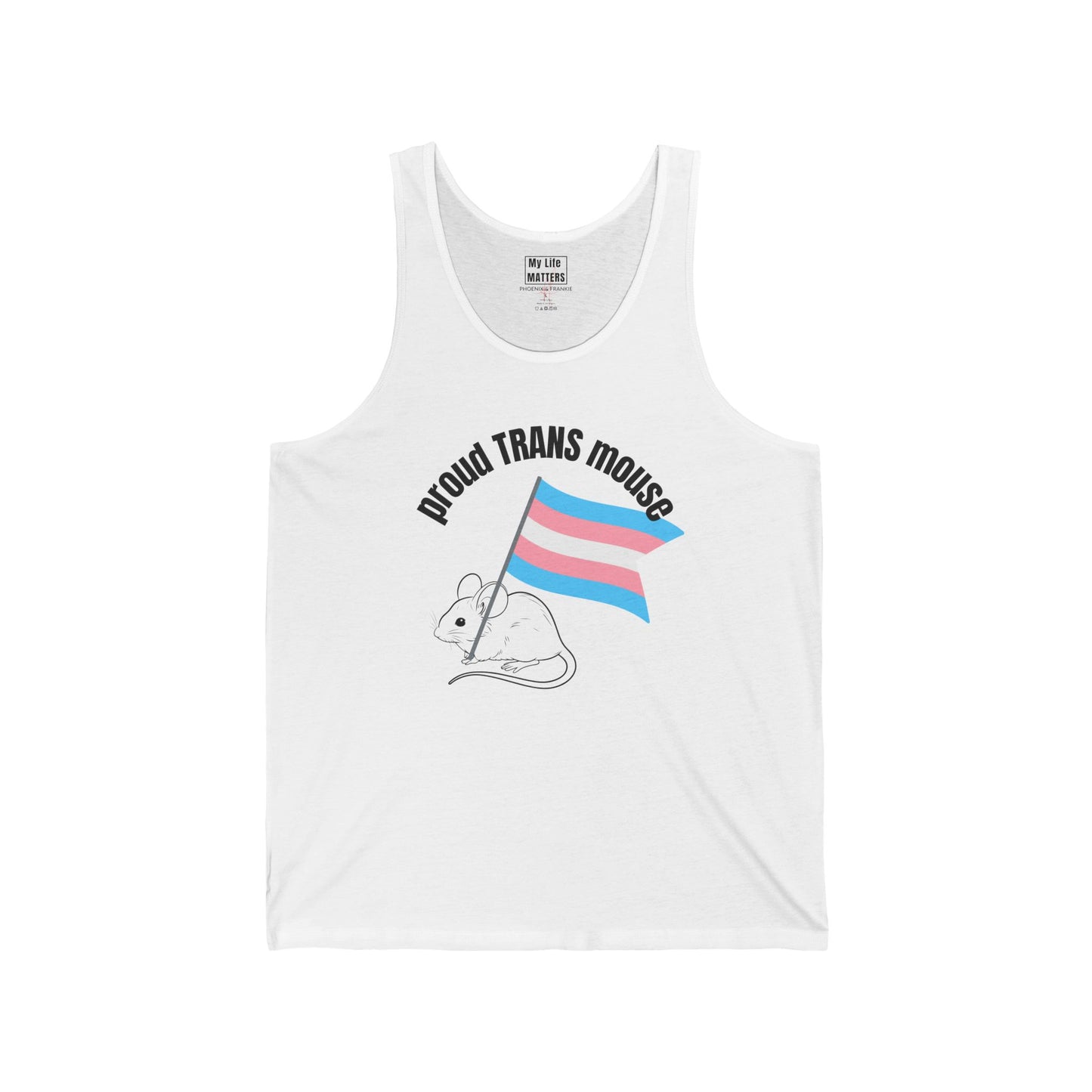 "Proud Trans Mouse" - Tank top (limited edition)
