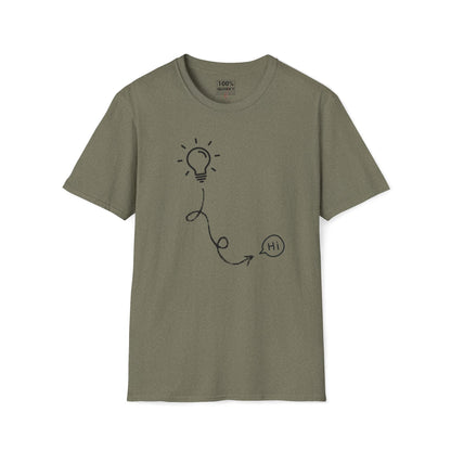 "Hi"- T-Shirt