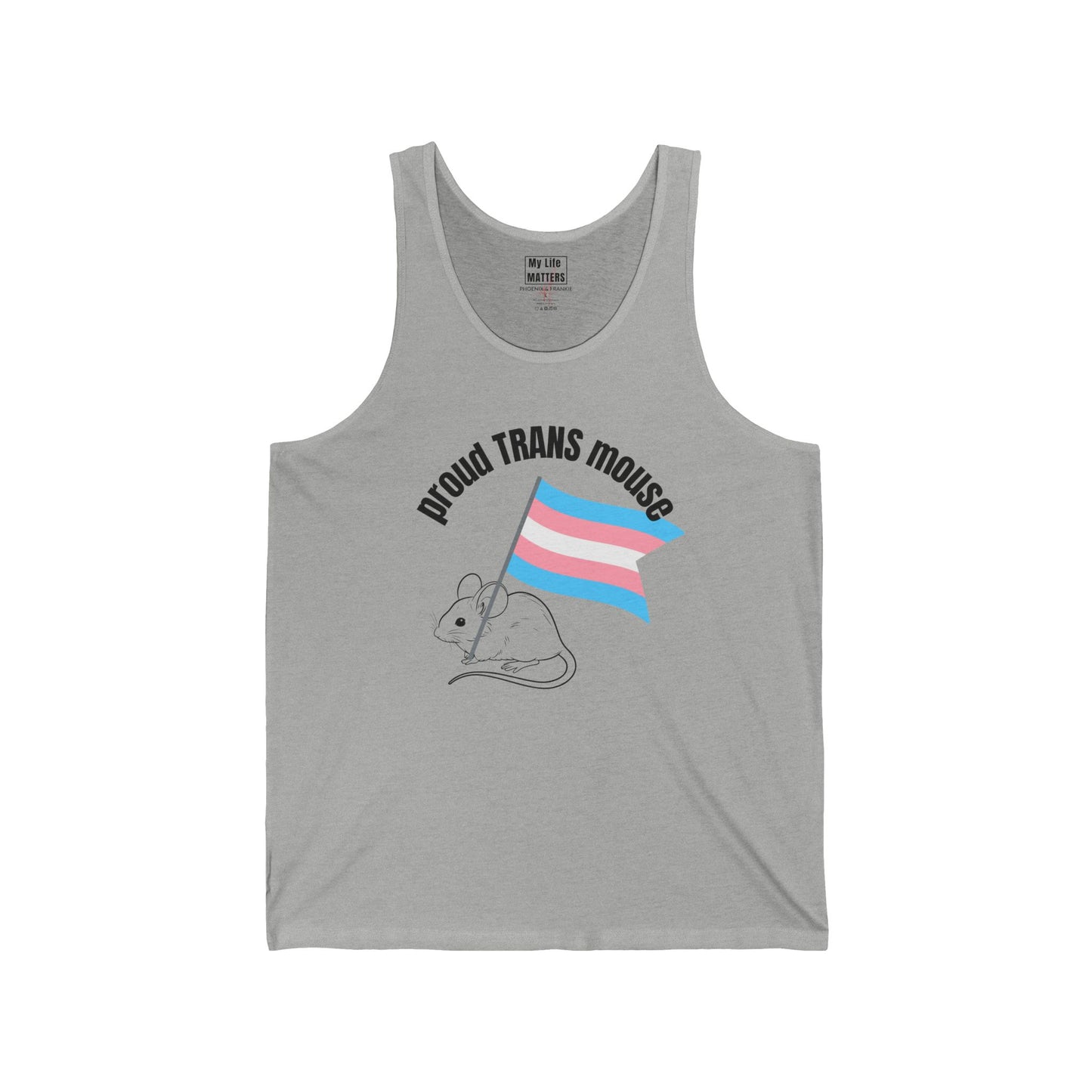 "Proud Trans Mouse" - Tank top (limited edition)