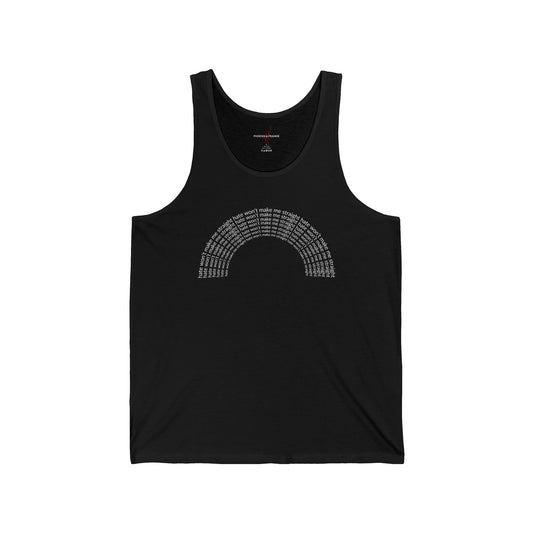 "Hate won't make me straight" - Tank top
