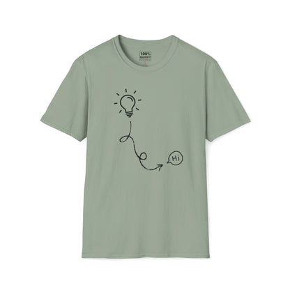 "Hi"- T-Shirt