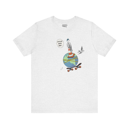 let's get outta here - graphic tee