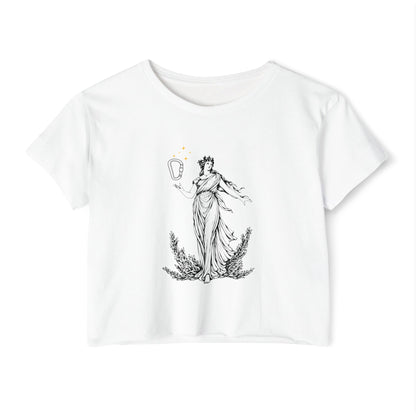Sapphic vibes - Crop T-shirt