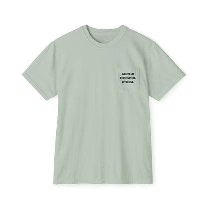 Skeletons - Pocket T-Shirt